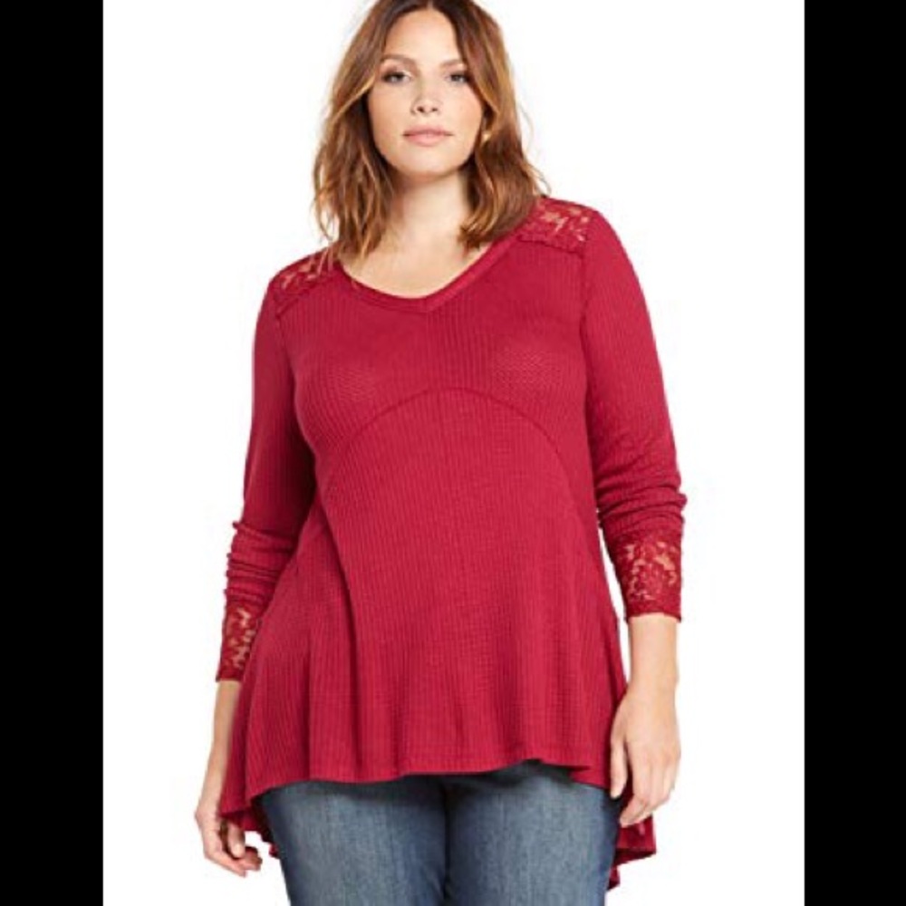 Torrid Lace Inset Tunic